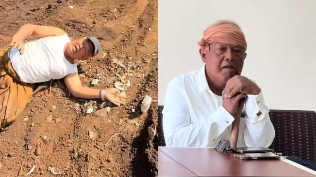 Awal Video Viral Yai Mim yang Berguling di Tanah (TikTok)